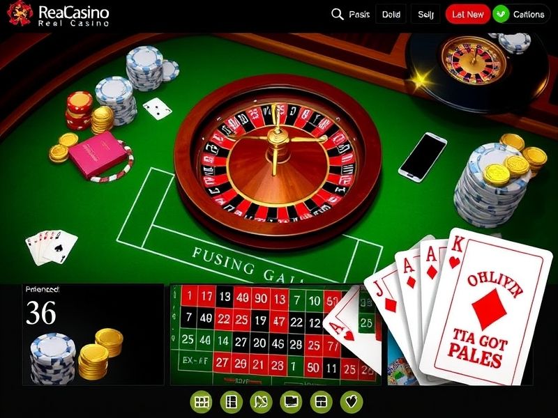 A comprehensive guide to play real casino online, covering top games, tips, and trusted platforms for a secure and thrilling gambling experience.